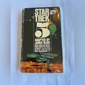 Vintage Star Trek 5 Paperback Book 1972